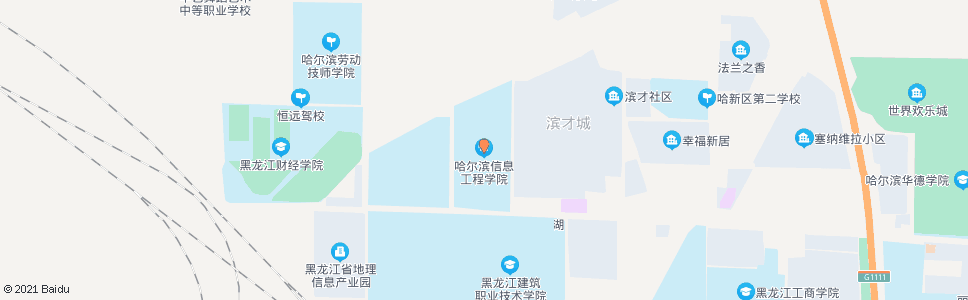 哈尔滨哈尔滨信息工程学院_公交站地图_哈尔滨公交_妙搜公交查询2024