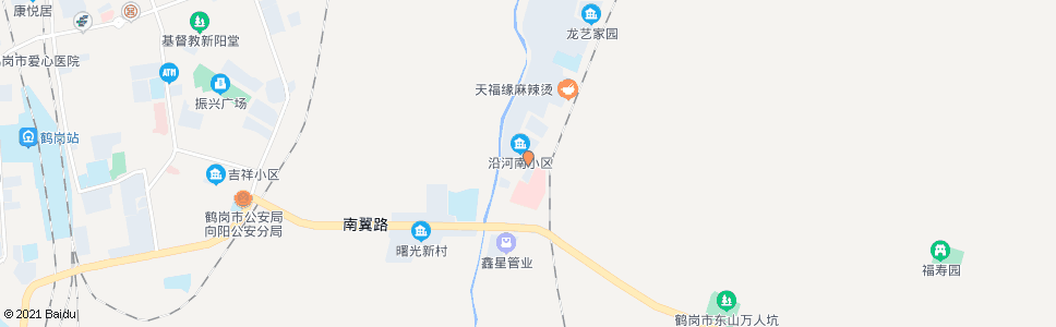 鹤岗东山区政府_公交站地图_鹤岗公交_妙搜公交查询2024