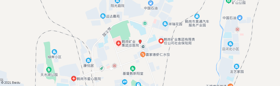 鹤岗鹤岗师范_公交站地图_鹤岗公交_妙搜公交查询2024