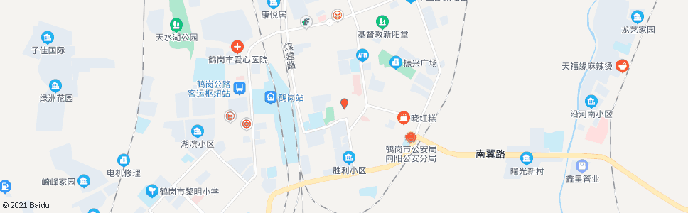 鹤岗建安公司_公交站地图_鹤岗公交_妙搜公交查询2024