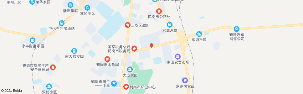 鹤岗逸夫小学_公交站地图_鹤岗公交_妙搜公交查询2024