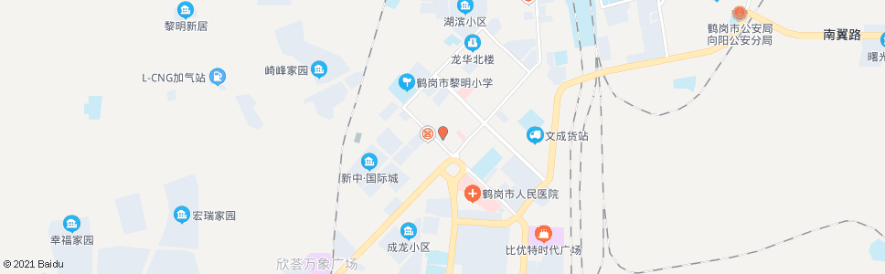 鹤岗新街基_公交站地图_鹤岗公交_妙搜公交查询2024