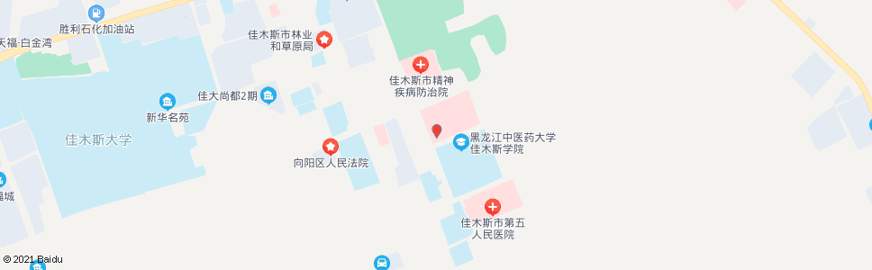 佳木斯结核医院_公交站地图_佳木斯公交_妙搜公交查询2024