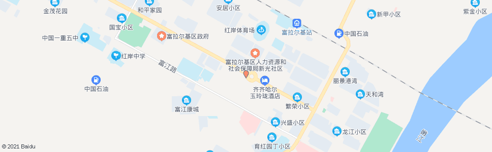 齐齐哈尔五百广场(富拉尔基)_公交站地图_齐齐哈尔公交_妙搜公交查询2024