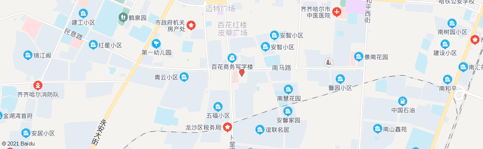 齐齐哈尔客运枢纽大楼_公交站地图_齐齐哈尔公交_妙搜公交查询2024