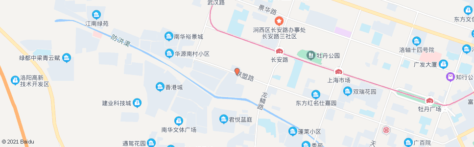 洛阳联盟路郑州路口_公交站地图_洛阳公交_妙搜公交查询2024