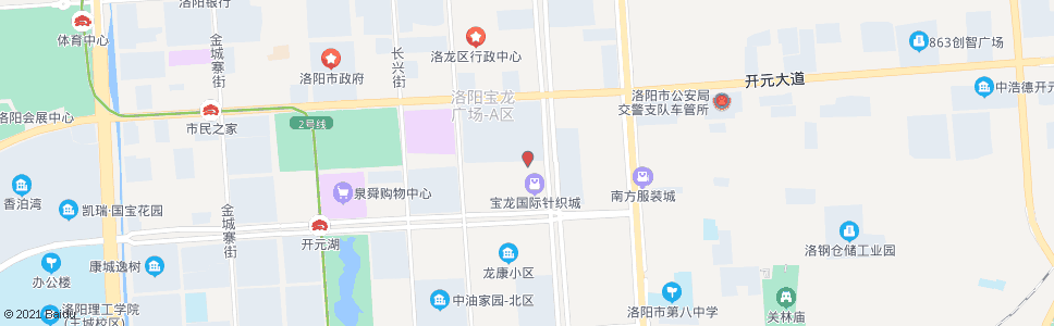 洛阳展览路广利街口东_公交站地图_洛阳公交_妙搜公交查询2024