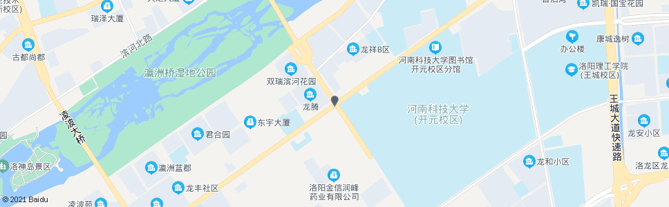 洛阳开元大道瀛洲路口东_公交站地图_洛阳公交_妙搜公交查询2024