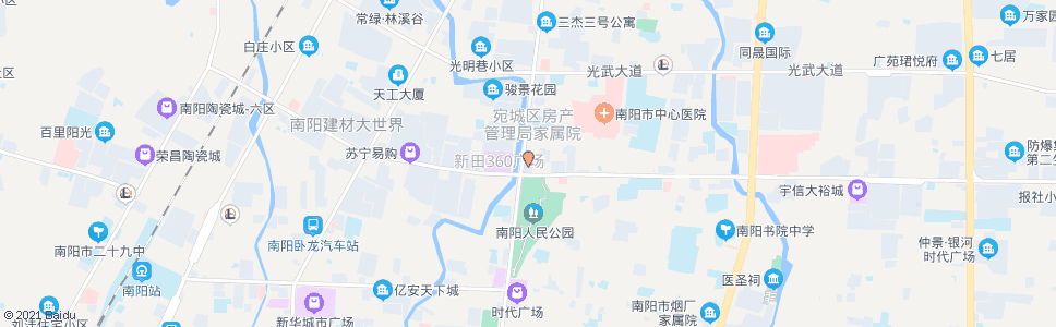 南阳丽都花园酒店(西)_公交站地图_南阳公交_妙搜公交查询2024