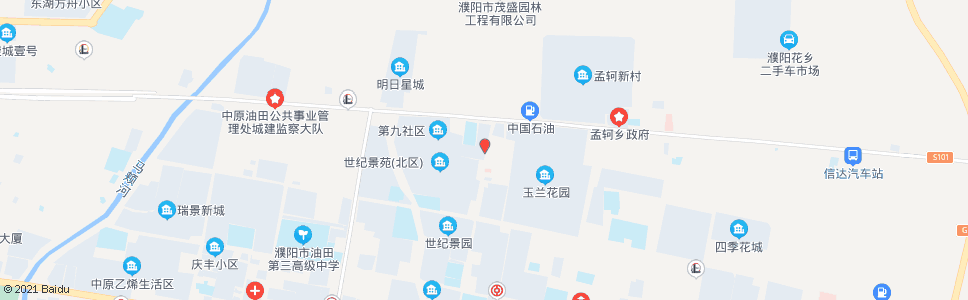 濮阳东日小区_公交站地图_濮阳公交_妙搜公交查询2024