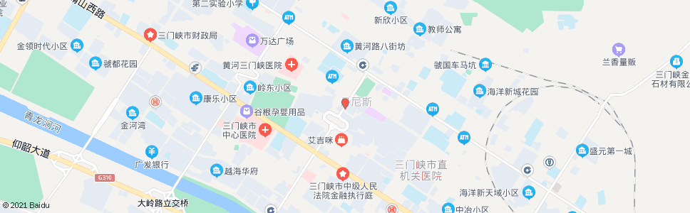 三门峡六峰路湖滨广场_公交站地图_三门峡公交_妙搜公交查询2024