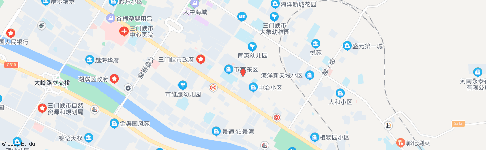 三门峡永兴街市场_公交站地图_三门峡公交_妙搜公交查询2024