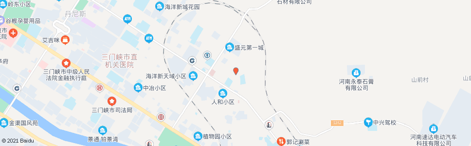 三门峡建设路口_公交站地图_三门峡公交_妙搜公交查询2024