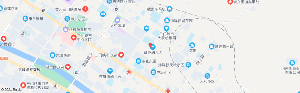 三门峡市二小_公交站地图_三门峡公交_妙搜公交查询2024