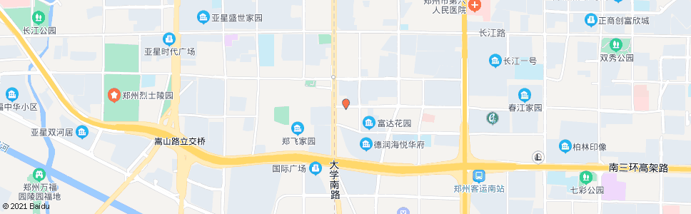 郑州赣江路大学路_公交站地图_郑州公交_妙搜公交查询2024