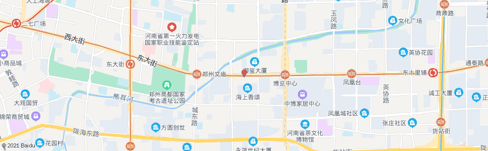 郑州郑汴路东明路_公交站地图_郑州公交_妙搜公交查询2024