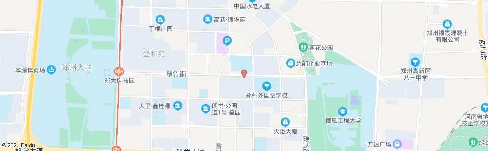 郑州郑州市外国语学校(翠竹街)_公交站地图_郑州公交_妙搜公交查询2024