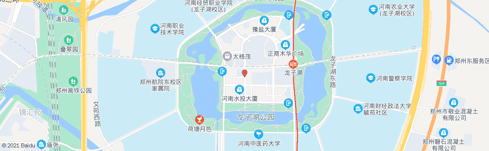 郑州湖心环路平安大道_公交站地图_郑州公交_妙搜公交查询2024