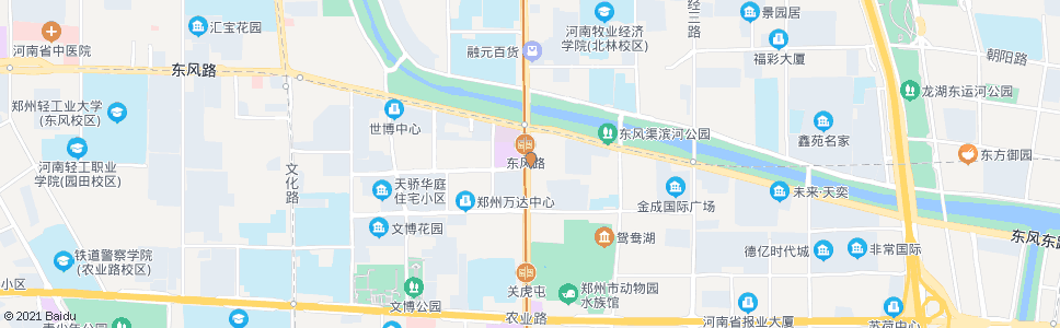 郑州花园路农科路地铁A口_公交站地图_郑州公交_妙搜公交查询2024