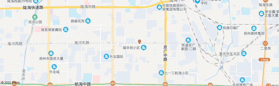 郑州淮河路庆丰街站_公交站地图_郑州公交_妙搜公交查询2024