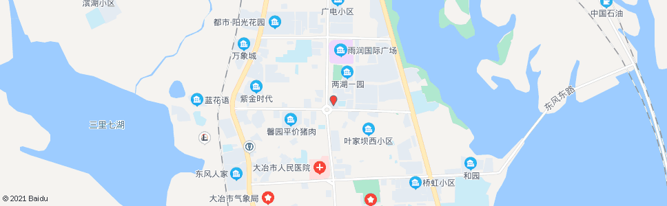 黄石矿业大厦(新冶大道)_公交站地图_黄石公交_妙搜公交查询2024