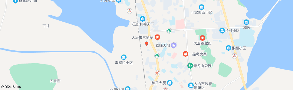 黄石大冶火车站广场_公交站地图_黄石公交_妙搜公交查询2024