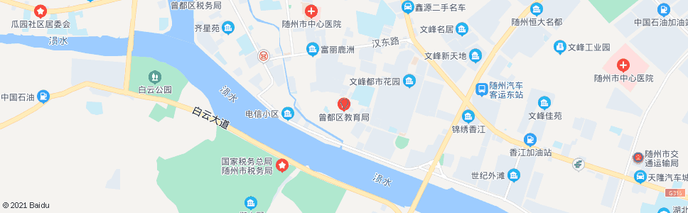 随州市教育局_公交站地图_随州公交_妙搜公交查询2024