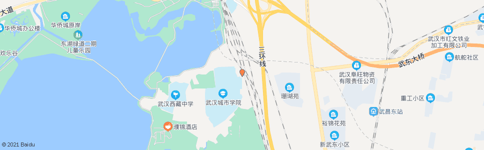 武汉落雁路先锋村_公交站地图_武汉公交_妙搜公交查询2024