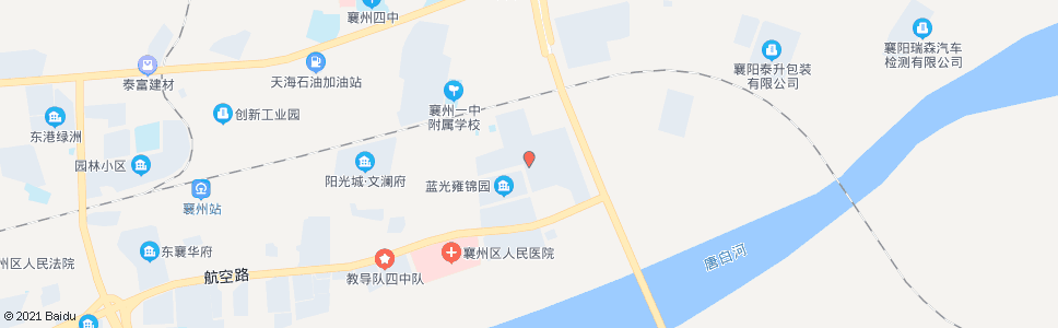 襄阳航空路唐白河大桥(五洲国际)_公交站地图_襄阳公交_妙搜公交查询2024