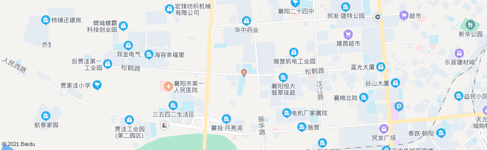 襄阳松鹤路施营路口松鹤西路_公交站地图_襄阳公交_妙搜公交查询2024