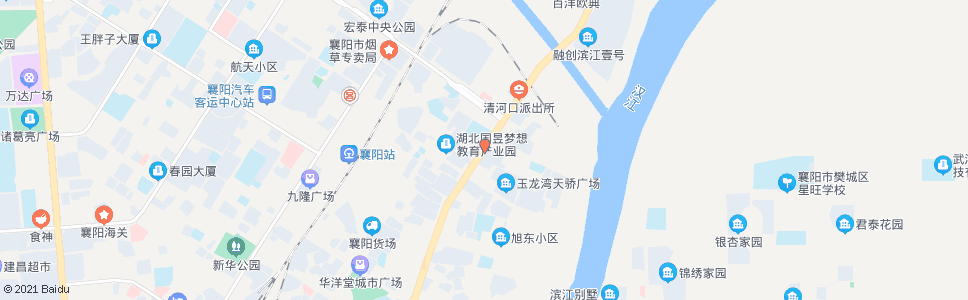 襄阳大庆路第十九中学_公交站地图_襄阳公交_妙搜公交查询2024