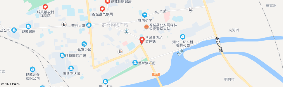 襄阳谷城老车站_公交站地图_襄阳公交_妙搜公交查询2024