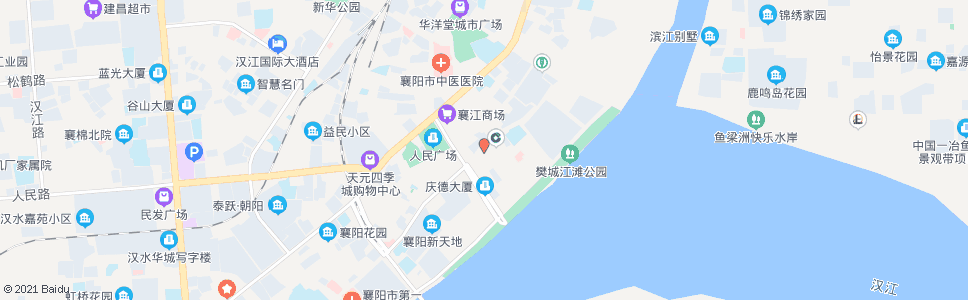 襄阳解放桥(拉美步行街)_公交站地图_襄阳公交_妙搜公交查询2024