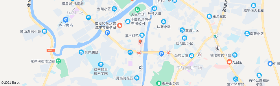 咸宁区中医肝病医院_公交站地图_咸宁公交_妙搜公交查询2024