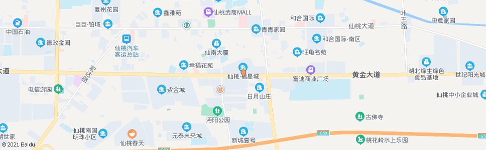 仙桃天诚酒店_公交站地图_仙桃公交_妙搜公交查询2024