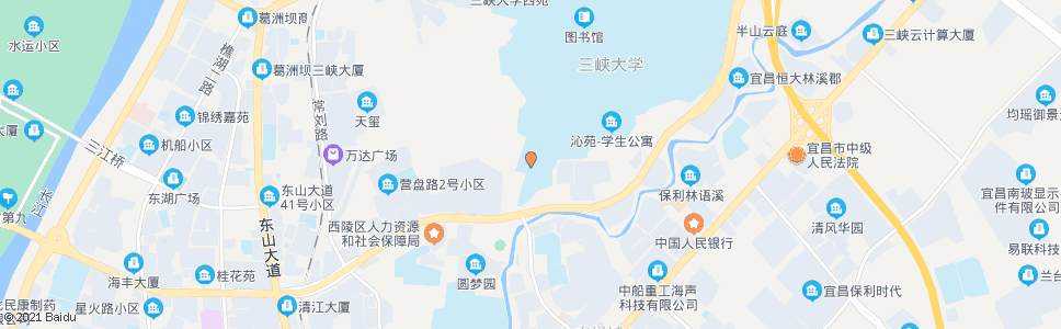 宜昌三峡大学南苑学生公寓_公交站地图_宜昌公交_妙搜公交查询2024