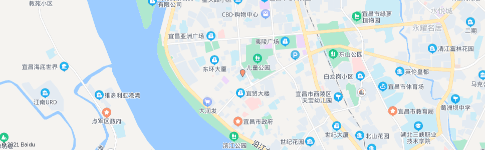 宜昌实验小学_公交站地图_宜昌公交_妙搜公交查询2024