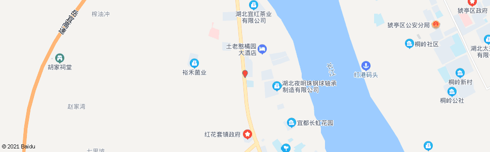 宜昌渔洋溪村(招呼站)_公交站地图_宜昌公交_妙搜公交查询2024