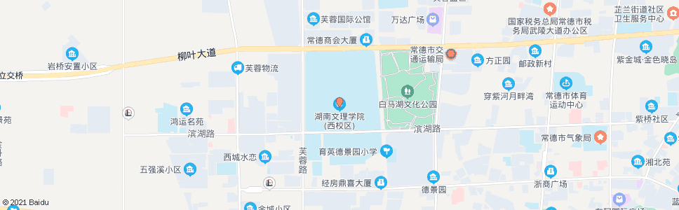 常德文理学院西院_公交站地图_常德公交_妙搜公交查询2024