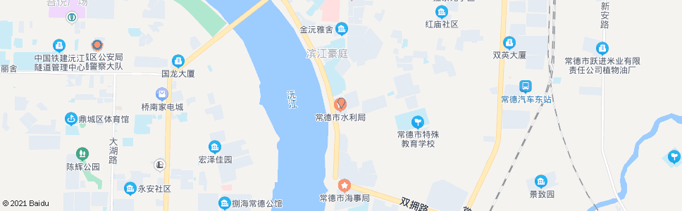 常德市防汛指挥中心_公交站地图_常德公交_妙搜公交查询2024