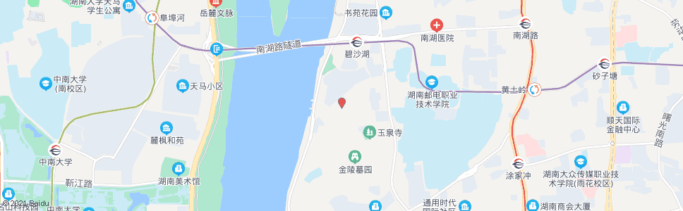 长沙望岳村_公交站地图_长沙公交_妙搜公交查询2024