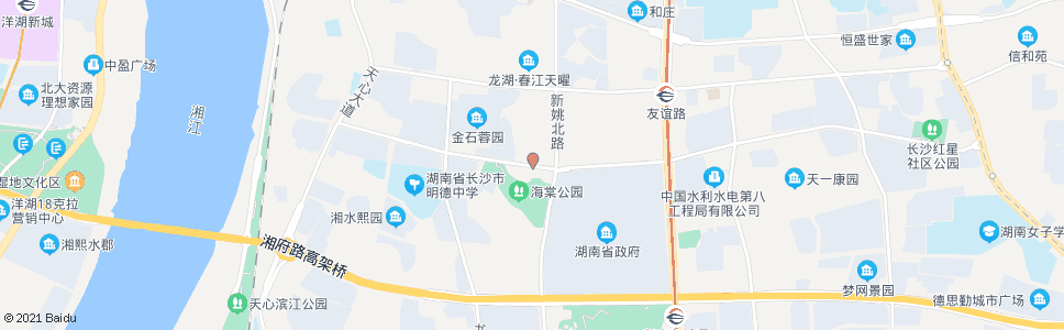 长沙新韶路新姚路口_公交站地图_长沙公交_妙搜公交查询2024