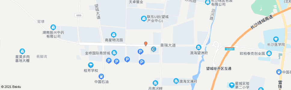 长沙金桥国际建材城_公交站地图_长沙公交_妙搜公交查询2024