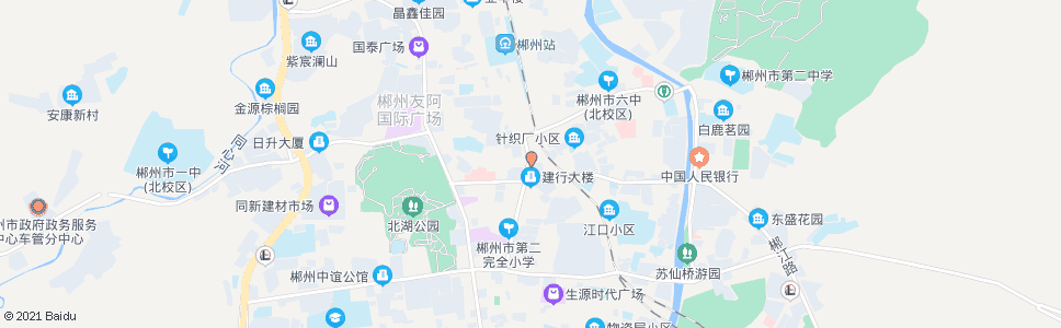 郴州市青少年宫_公交站地图_郴州公交_妙搜公交查询2024