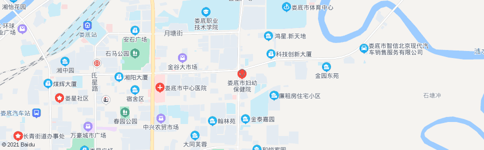 娄底市妇女保健院_公交站地图_娄底公交_妙搜公交查询2024