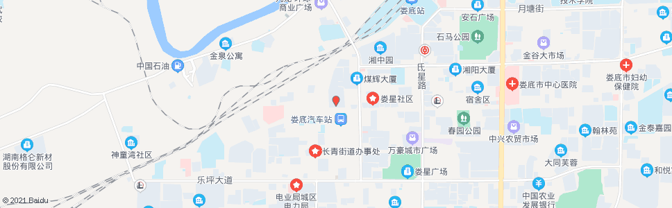 娄底中兴大市场_公交站地图_娄底公交_妙搜公交查询2024