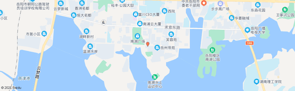 岳阳南湖社区_公交站地图_岳阳公交_妙搜公交查询2024