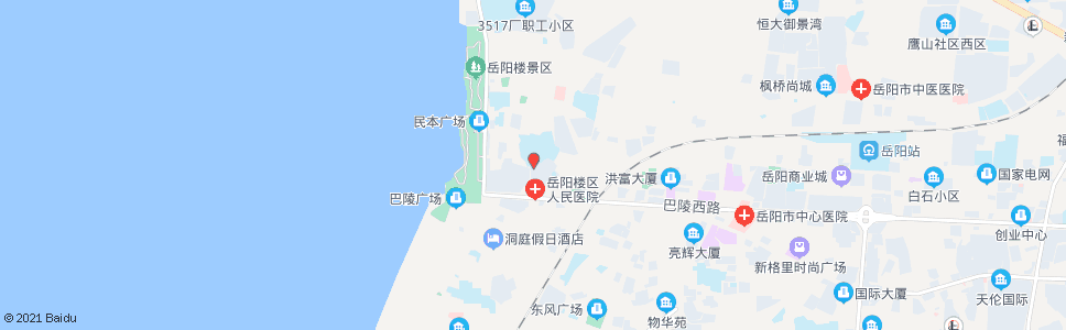 岳阳市二中_公交站地图_岳阳公交_妙搜公交查询2024