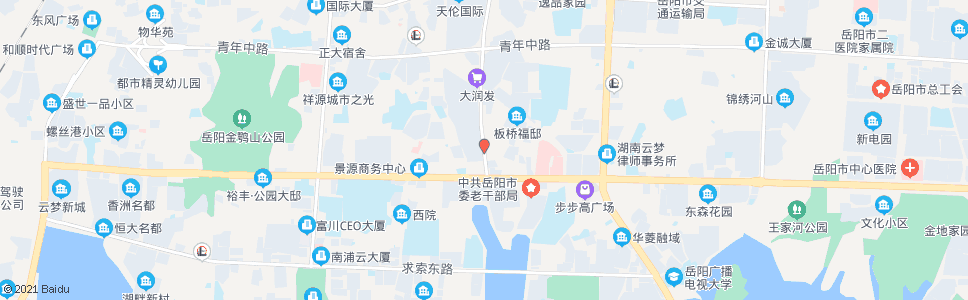 岳阳市政府北_公交站地图_岳阳公交_妙搜公交查询2024