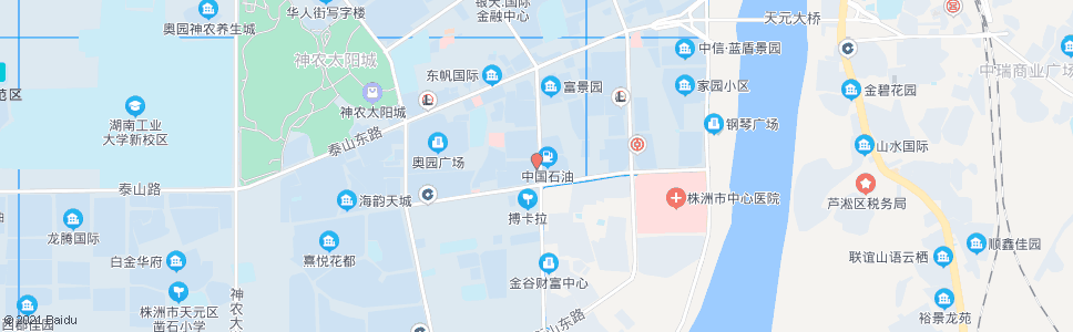 株洲公交河西基地_公交站地图_株洲公交_妙搜公交查询2024